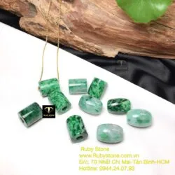 Mặt dây chuyền lu thống ngọc Cẩm thạch sơn thuỷ - Ảnh 11