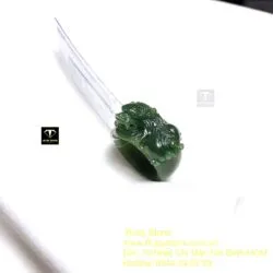 Nhẫn Tỳ hưu ngọc bích Canada tinh xảo - Ảnh 2
