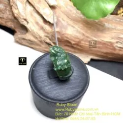 Nhẫn Tỳ hưu ngọc bích Canada tinh xảo - Ảnh 5