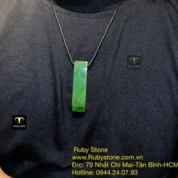 Mặt dây chuyền ngọc bích Maori kiểu Bound Toki