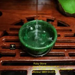 Ly trà ngọc bích Canada, kích thước 55x30x5mm - Hình ảnh 5