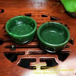 Ly trà ngọc bích Canada, kích thước 55x30x5mm - Hình ảnh 2