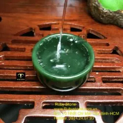 Ly trà ngọc bích Canada, kích thước 55x30x5mm