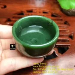 Ly trà ngọc bích Canada, kích thước 55x30x5mm - Hình ảnh 2