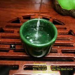 Ly trà ngọc bích Canada, kích thước 49x40x5mm - Hình ảnh 6