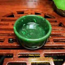 Ly trà ngọc bích Canada, kích thước 55x30x5mm - Hình ảnh 7