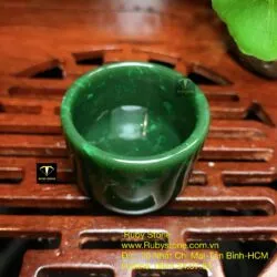 Ly trà ngọc bích Canada, kích thước 49x40x5mm - Hình ảnh 4