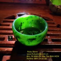 Ly trà ngọc bích Canada, kích thước 55x30x5mm - Hình ảnh 8