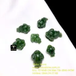 Thiềm thừ ngọc bích Canada xanh đậm, KT 15-20mm - Hình ảnh 5