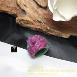 Nhẫn càn long chạm rồng Ruby Nam Phi - Ảnh 8