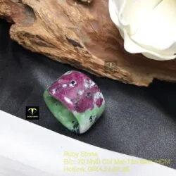Nhẫn càn long Ruby Nam Phi (Ruby zoisite) - Ảnh 6