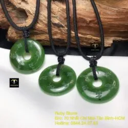 Đồng điếu ngọc bích khắc chú