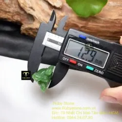 Long quy Ngọc bích xanh lá, KT 20mm - Hình ảnh 2