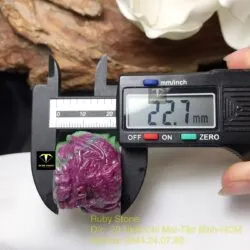 Nhẫn càn long chạm rồng Ruby Nam Phi - Ảnh 5
