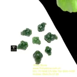 Thiềm thừ ngọc bích Canada xanh đậm, KT 15-20mm