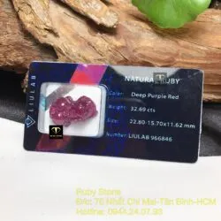Tỳ hưu Ruby Nam Phi đỏ tạc tay - Ảnh 5