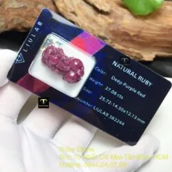 Tỳ hưu Ruby Nam Phi chạm tay
