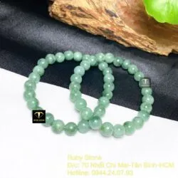 Vòng chuỗi ngọc Cẩm thạch đậu lý 7,3 ly - Ảnh 6