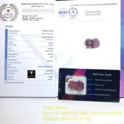 Tỳ hưu Ruby Nam Phi tạc tay - Ảnh 2