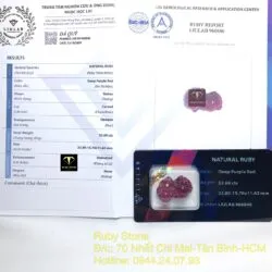 Tỳ hưu Ruby Nam Phi đỏ tạc tay - Ảnh 2