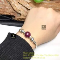 Lắc bạc trái châu Ruby Nam Phi