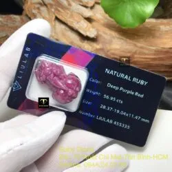 Tỳ hưu Ruby Nam Phi chạm tay tinh xảo - Ảnh 3