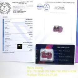 Tỳ hưu Ruby Nam Phi chạm tay tinh xảo - Ảnh 3