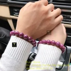 Vòng cặp đôi chuỗi Ruby Nam Phi 11 ly - Ảnh 3