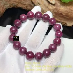 Vòng tay Ruby Nam Phi VIP 11,5 ly - Hình ảnh 3