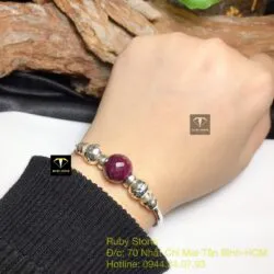 Lắc bạc trái châu Ruby Nam Phi - Ảnh 5