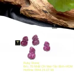 Tỳ hưu Ruby Nam Phi, size nhẫn nữ - Ảnh 4