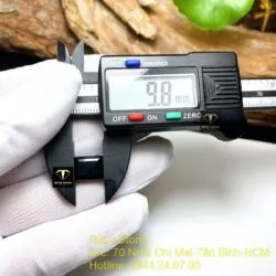 Mặt nhẫn hình chữ nhật ngọc Phỉ Thúy Mực Dục - Hình ảnh 4