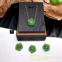 Charm hoa sen ngọc bích Canada - Hình ảnh 6