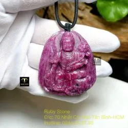 Phổ hiền bồ tát Ruby Nam Phi - Phật bản mệnh tuổi Thìn - Tỵ
