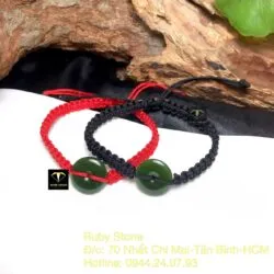 Đồng điếu Ngọc bích xanh đậm VIP, KT 15mm - Ảnh 7