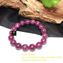 Vòng tay Ruby Nam Phi VIP 11,5 ly - Hình ảnh 7