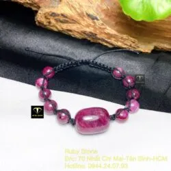 Vòng lu thống tết tay Ruby Nam Phi