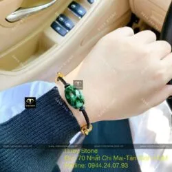 Lu thống ngọc cẩm thạch sơn thuỷ xanh lý - Hình ảnh 5