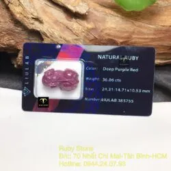 Tỳ hưu Ruby Nam Phi chạm tay - Ảnh 5