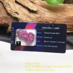 Tỳ hưu Ruby Nam Phi chạm tay tinh xảo - Ảnh 5