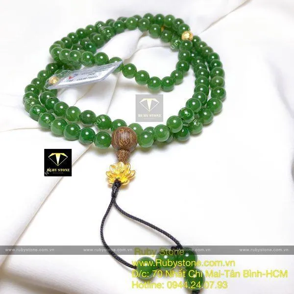 Ý nghĩa của tràng hạt - 108 hạt ngọc bích trong Phật giáo