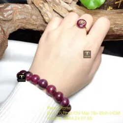 Vòng chuỗi Ruby Nam Phi 11 ly - Ảnh 5