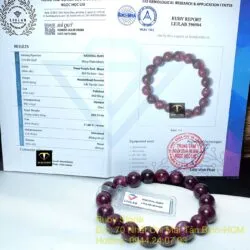 Vòng chuỗi Ruby Nam Phi 11,7 ly - Ảnh 5