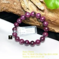 Vòng chuỗi Ruby Nam Phi 11 ly