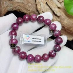 Vòng chuỗi Ruby Nam Phi 11,7 ly - Ảnh 3