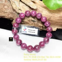 Vòng chuỗi Ruby Nam Phi 11,9 ly
