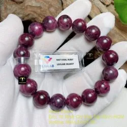 Vòng chuỗi Ruby Nam Phi 12,3 ly - Ảnh 5