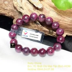 Vòng chuỗi Ruby Nam Phi 12,3 ly - Ảnh 6