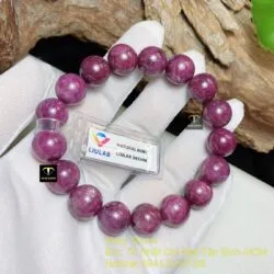 Vòng chuỗi Ruby Nam Phi 12,3 ly - Ảnh 4