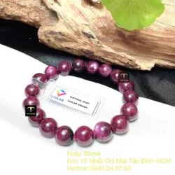Vòng chuỗi Ruby Nam Phi 11,7 ly